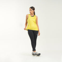 Fibr Comfort pro tank top Lime Yellow