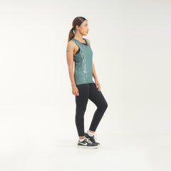 Fibr Comfort pro tank top Bottle Green