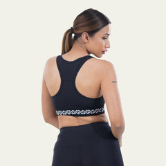 FibR-fitware sports bra BLACK