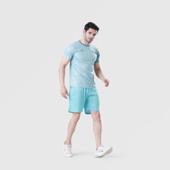 Fibr-Active Shirt TURQUOISE MELANGE TEXTURE