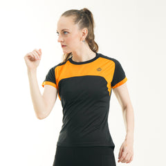FibR - Color Block Top Orange Black