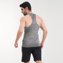Fibr -Fundamental Tank Top Grey Mélange