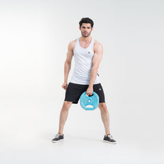 Fibr -Fundamental Tank Top White Mélange