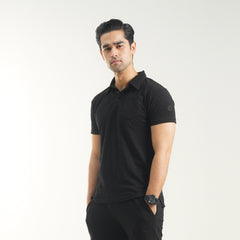 Fibr - Day to day Polo (Black)