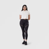 Fibr- Fit Flex Polo Crop Top OFF WHITE
