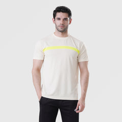 Fibr-Classic Shirt OFFWHITE/NEON YELLOW