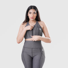 Fibr - Chic Elegance Bra ASH MELANGE