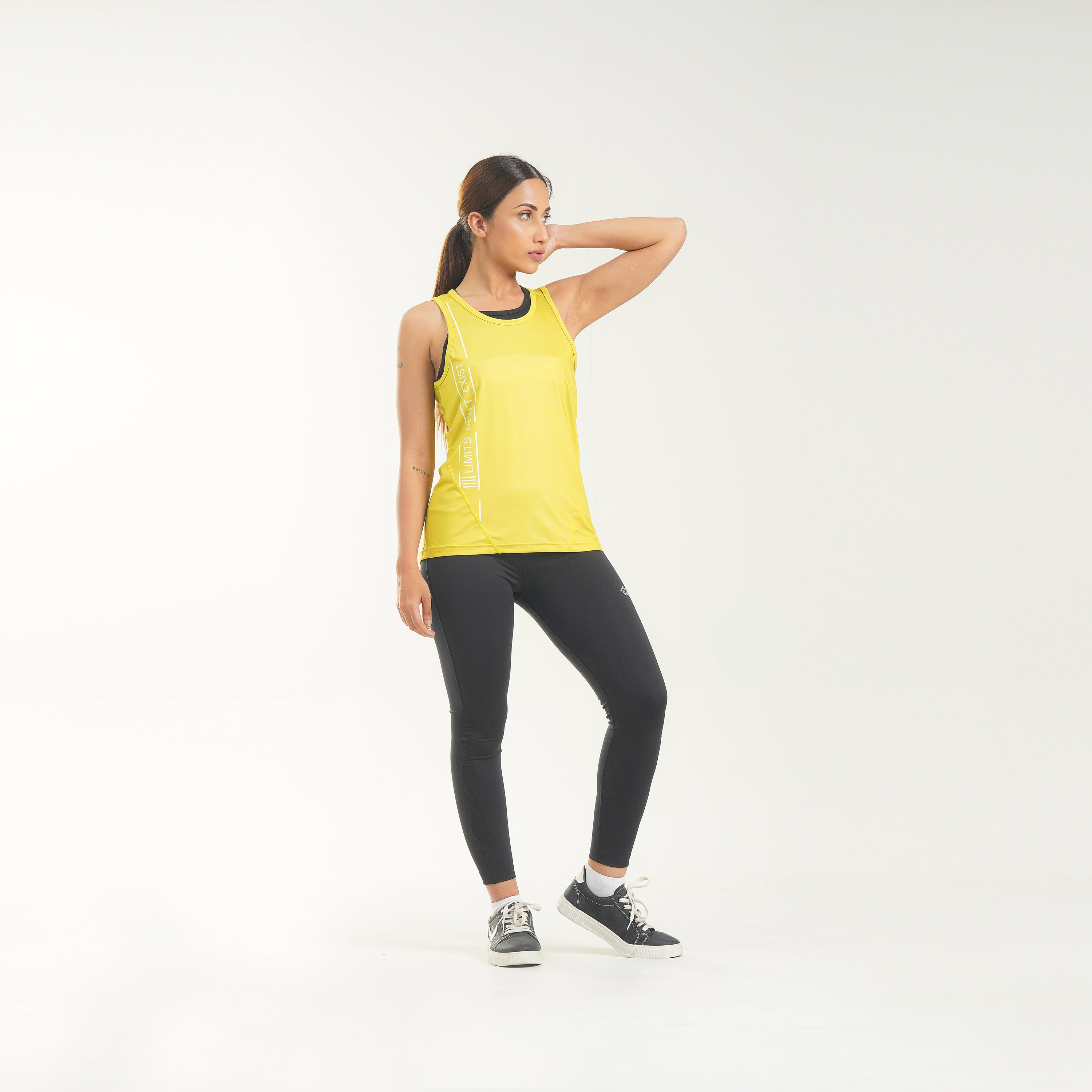 Fibr Comfort pro tank top Lime Yellow