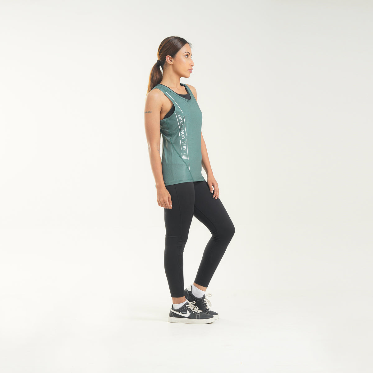 Fibr Comfort pro tank top Bottle Green