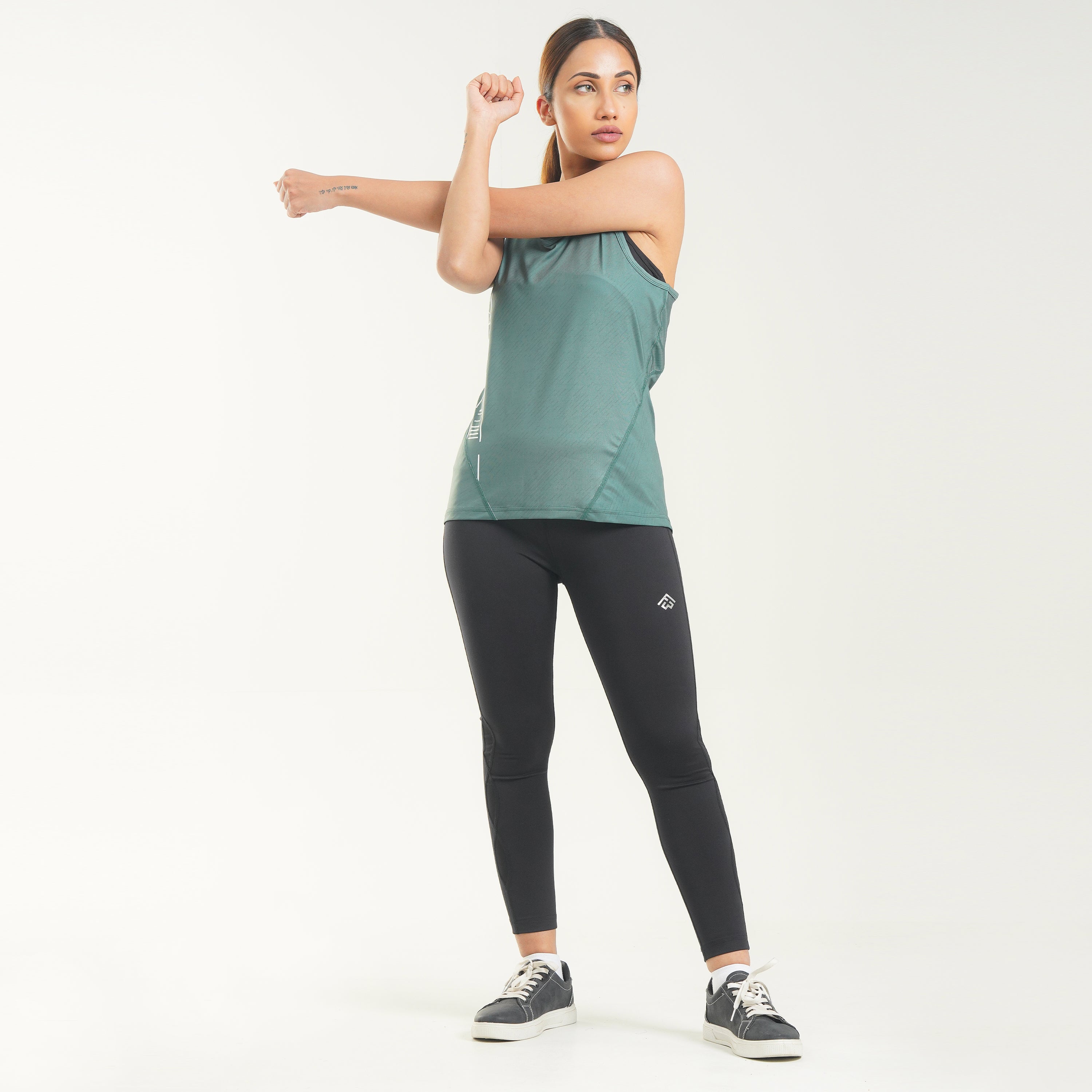 Fibr Comfort pro tank top Bottle Green