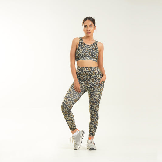 FibR-  Camo Bra