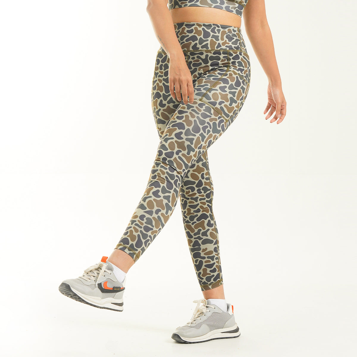 FibR -Camo leggings