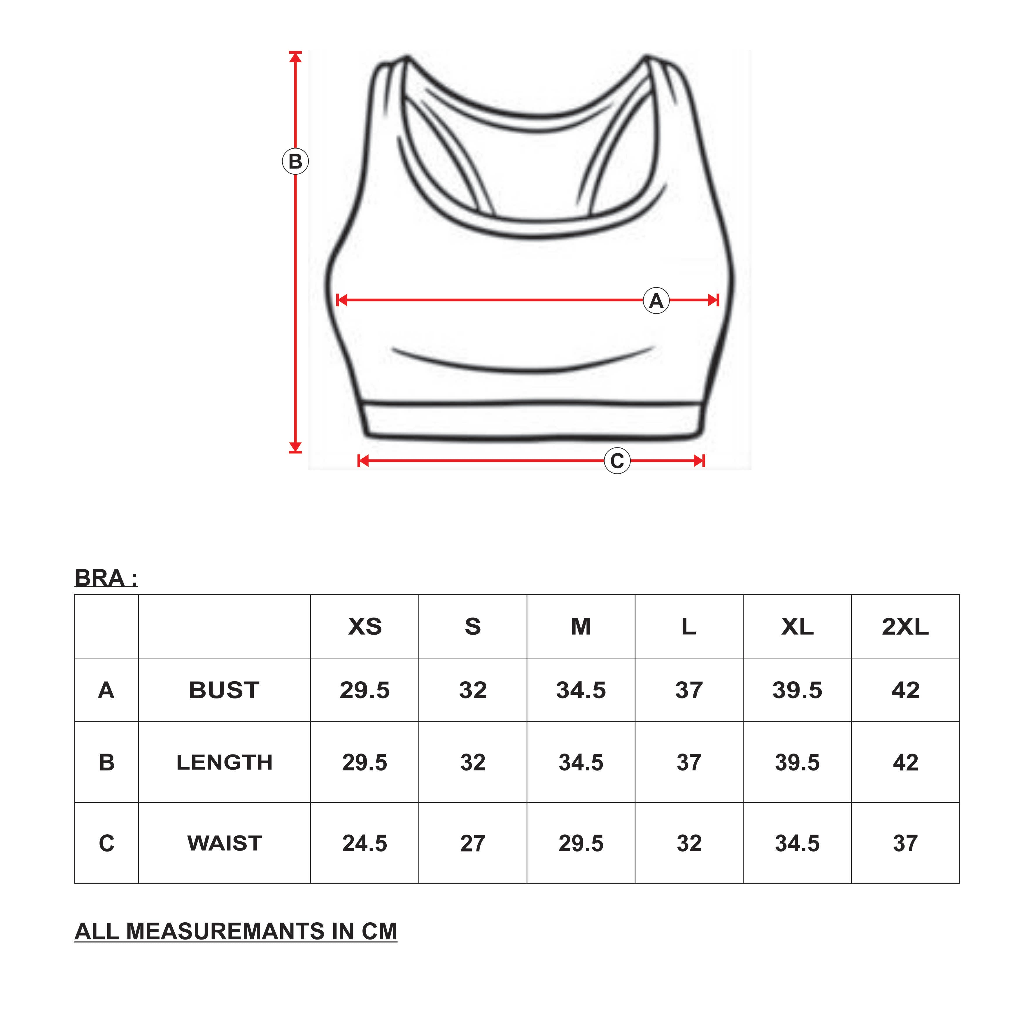 FibR-  Power Bra
