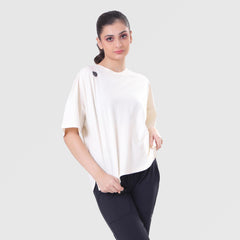FIBR- LIFTING ESSENTIALS OVERSIZED T-SHIRT WHITE