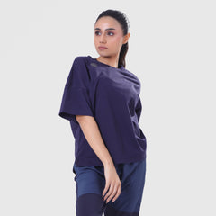 FIBR- LIFTING ESSENTIALS OVERSIZED T-SHIRT NAVY