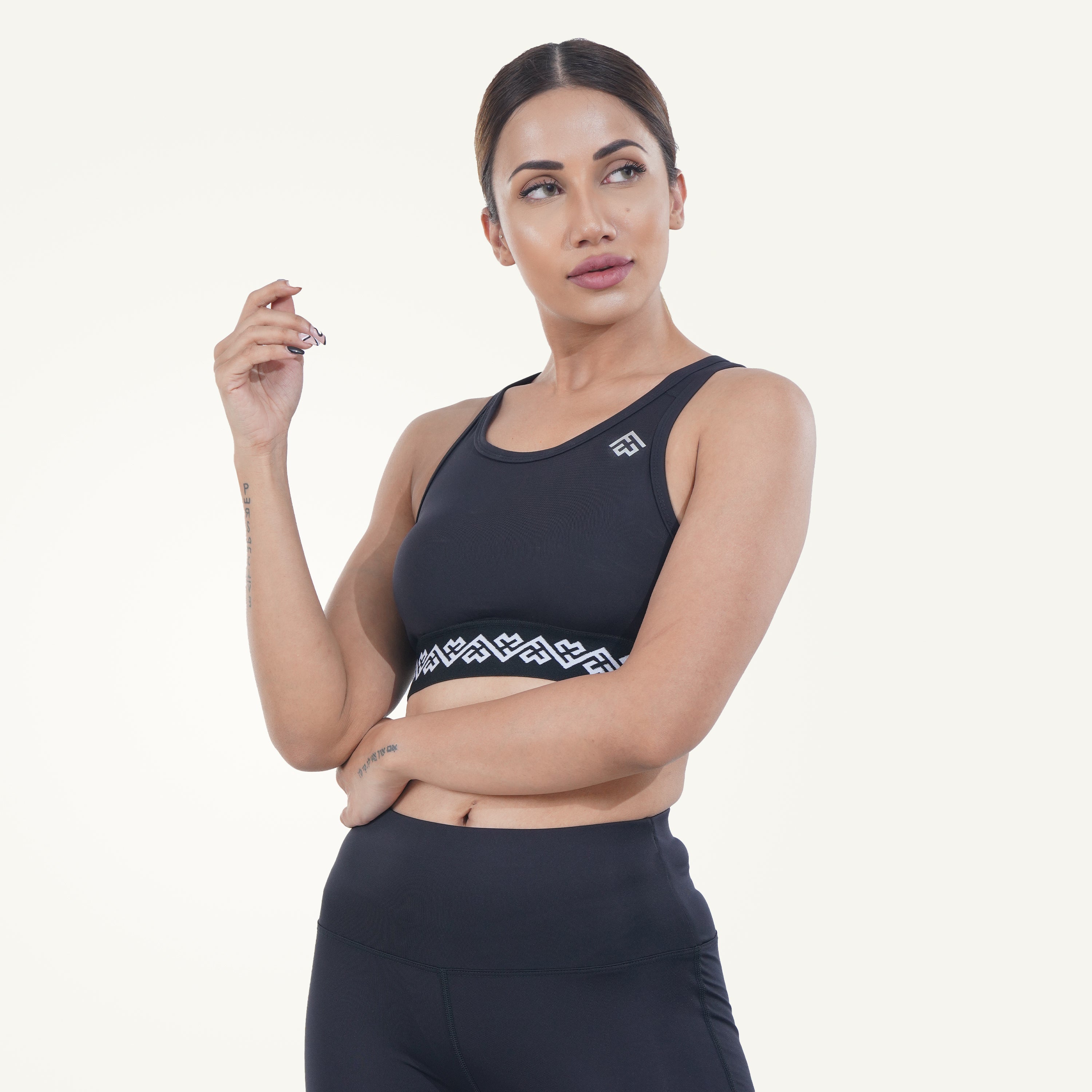 FibR-fitware sports bra BLACK