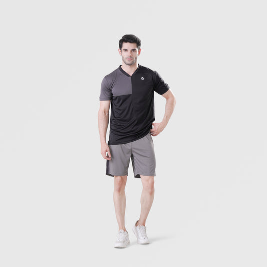 Fibr-Turbo Shirt BLACK/GREY