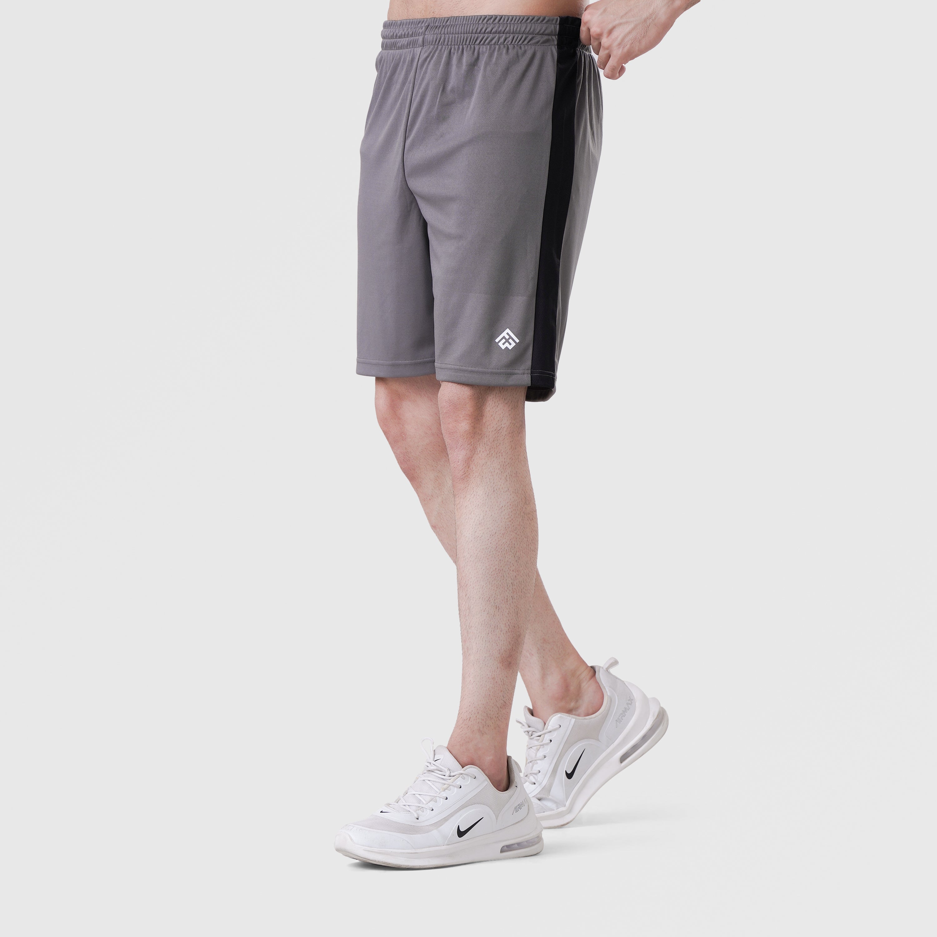 Fibr-Speedy Sprinter Shorts GREY/BLACK