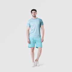 Fibr-Active Shirt TURQUOISE MELANGE TEXTURE