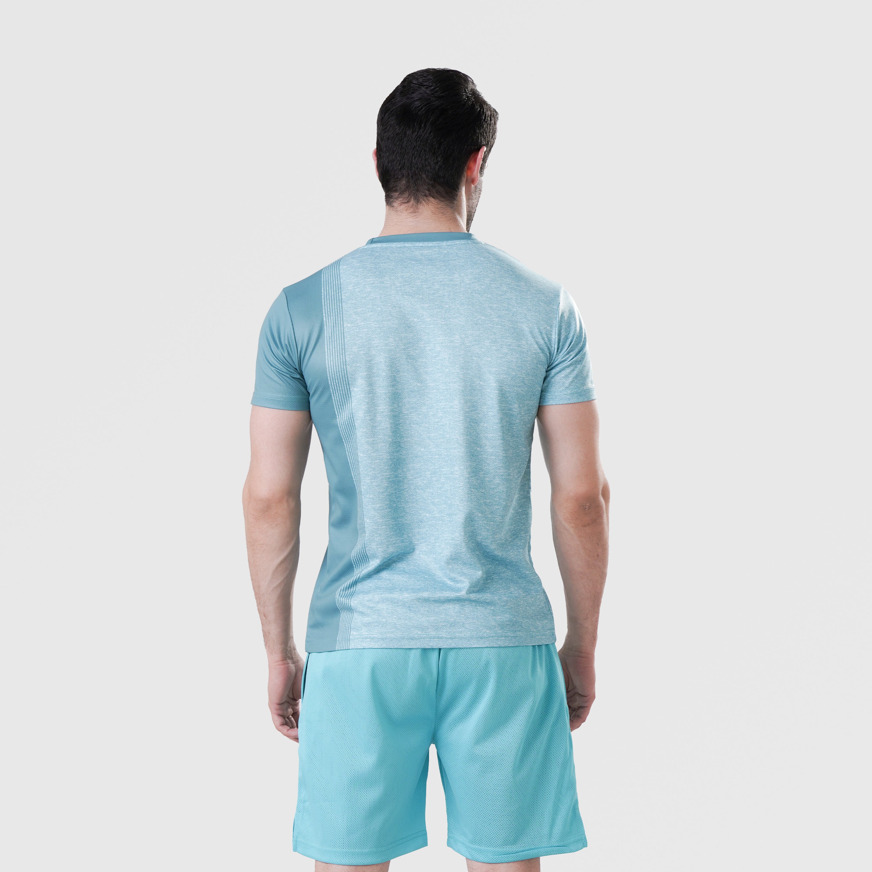 Fibr-Active Shirt TURQUOISE MELANGE TEXTURE