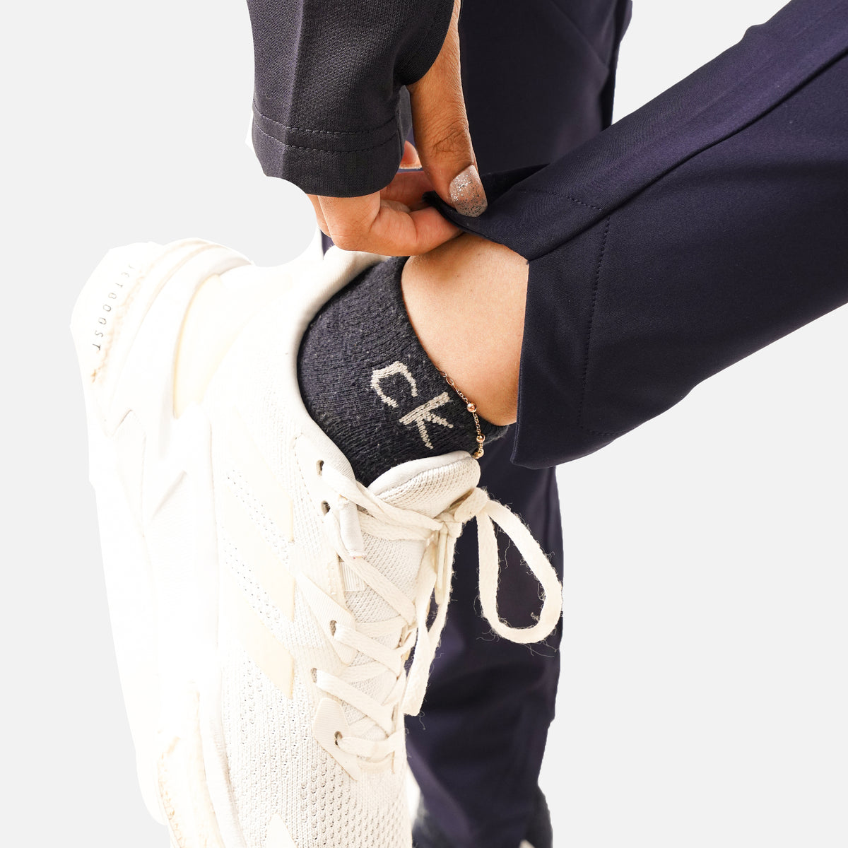 FIBR RUNNING PANTS. FABRIC: INTERLOCK SPANDAX