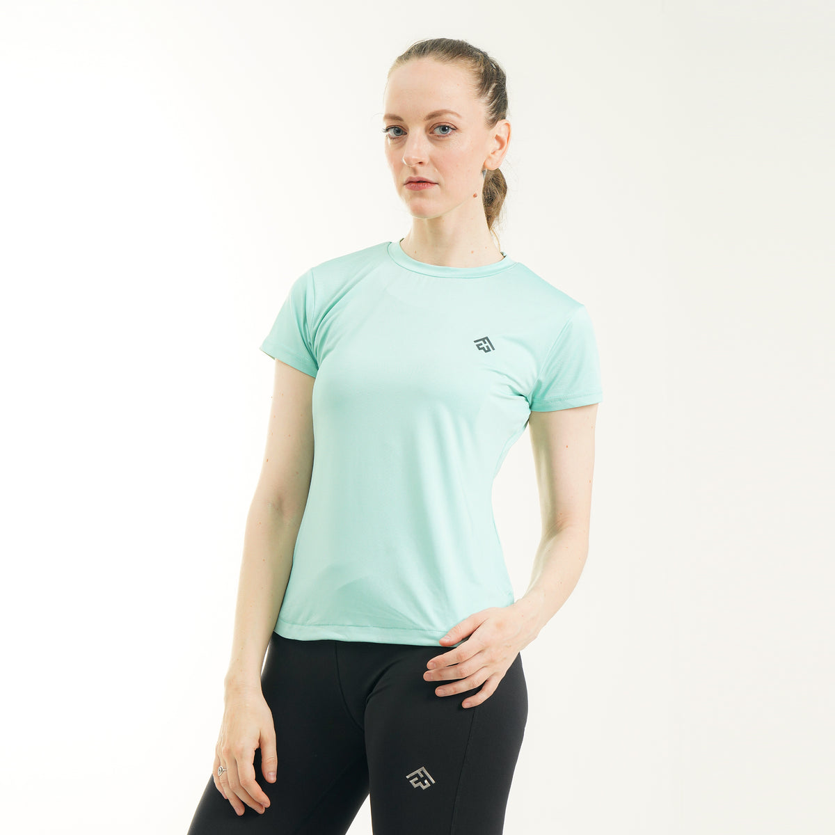 Fibr Comfort Fit Top Tiffany blue