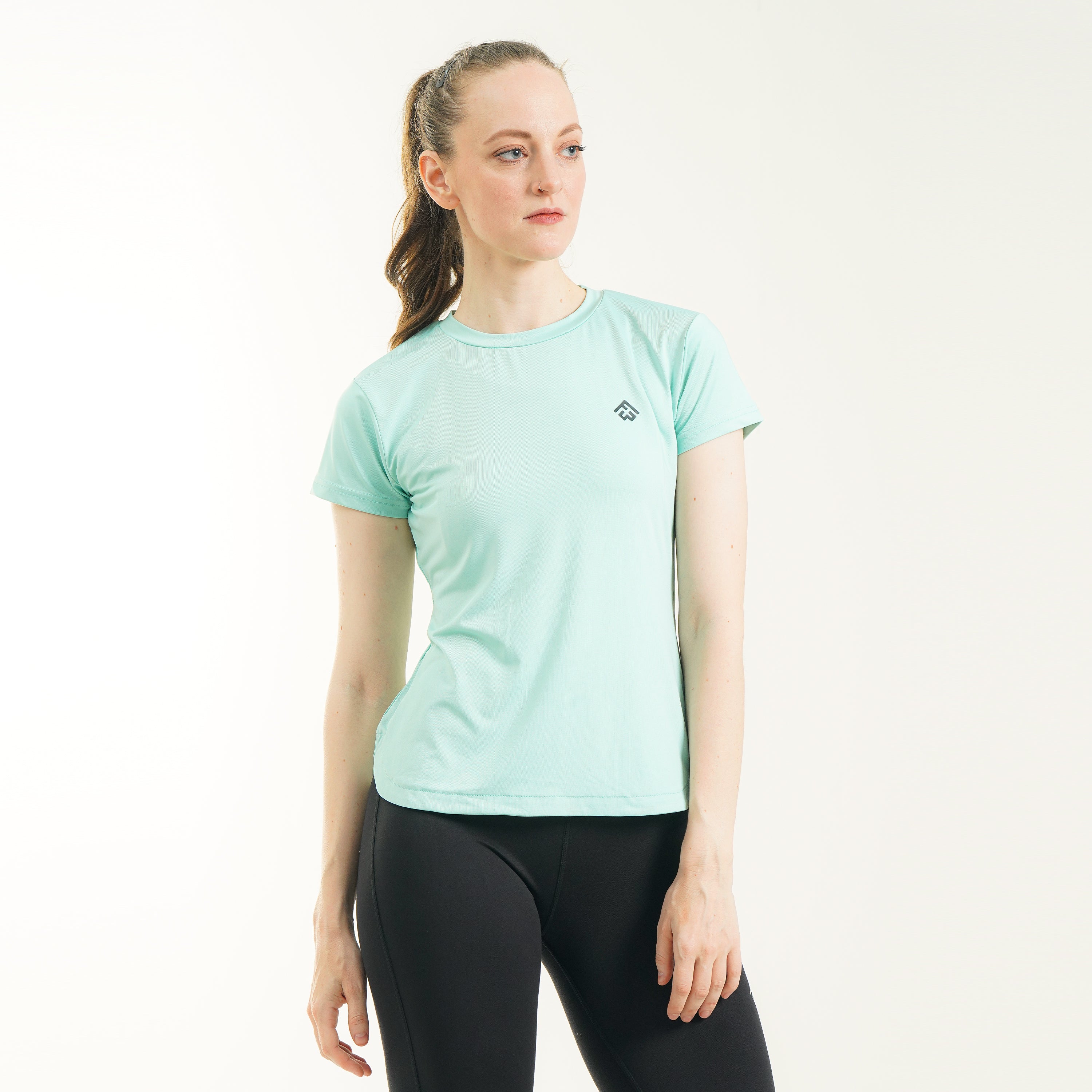 Fibr Comfort Fit Top Tiffany blue