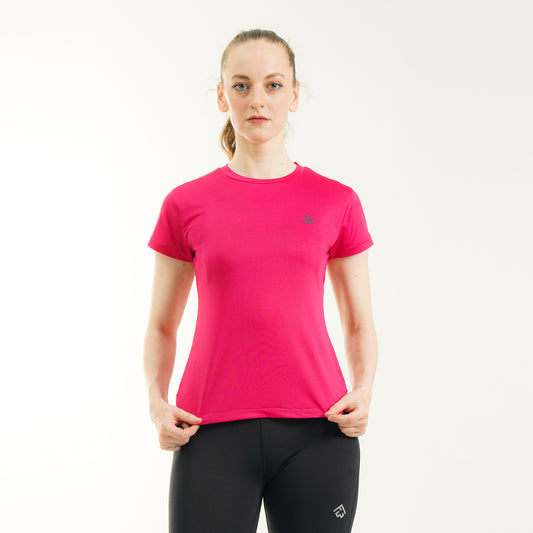 Fibr Comfort Fit Top Hot Pink