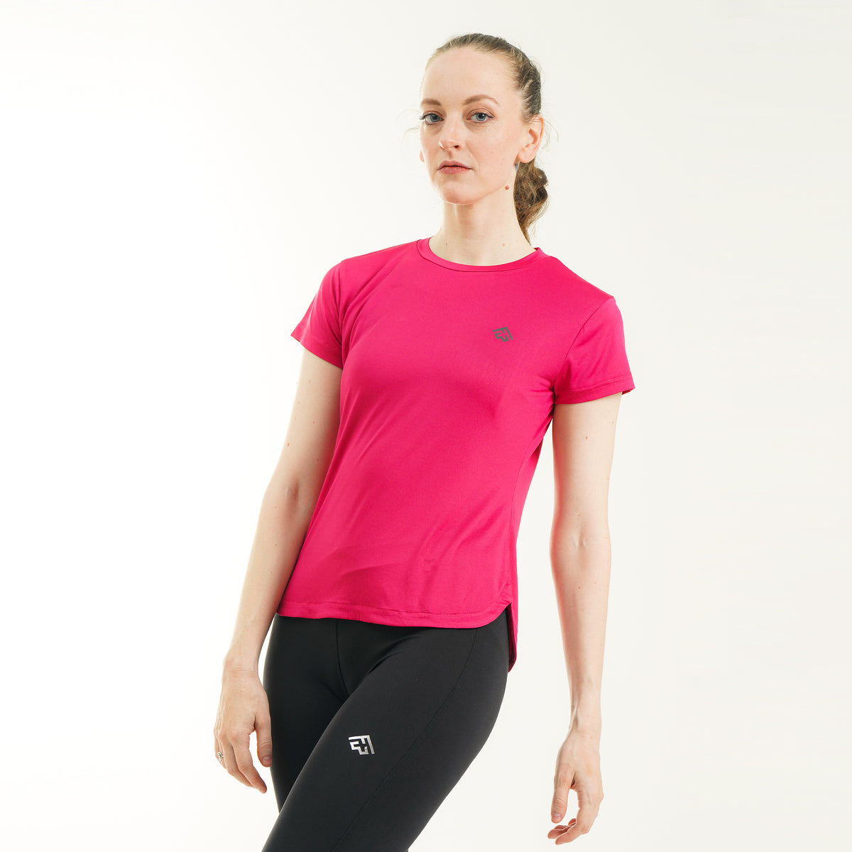 Fibr Comfort Fit Top Hot Pink