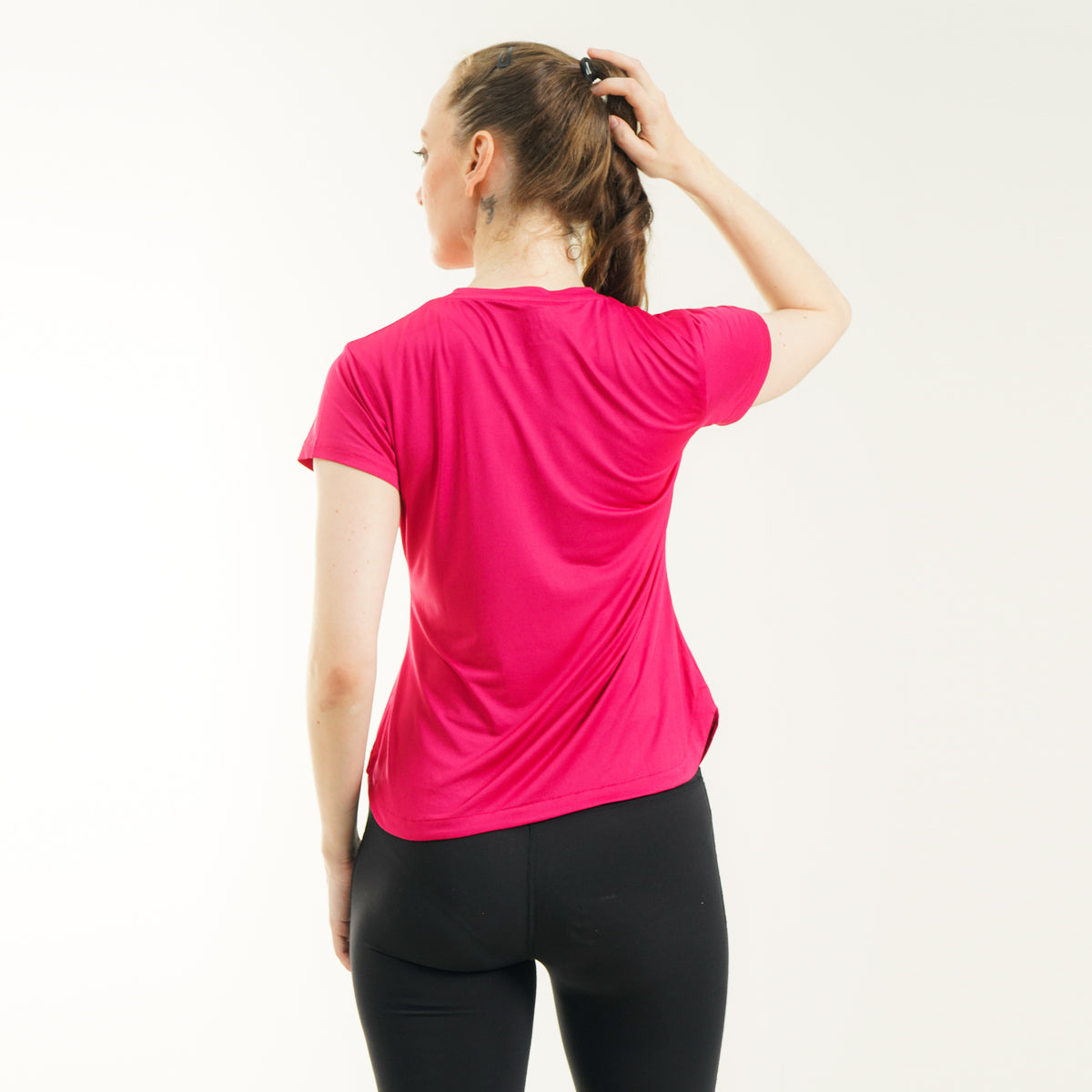 Fibr Comfort Fit Top Hot Pink