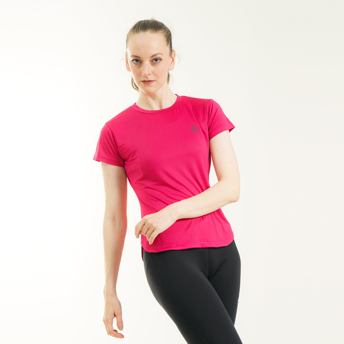 Fibr Comfort Fit Top Hot Pink