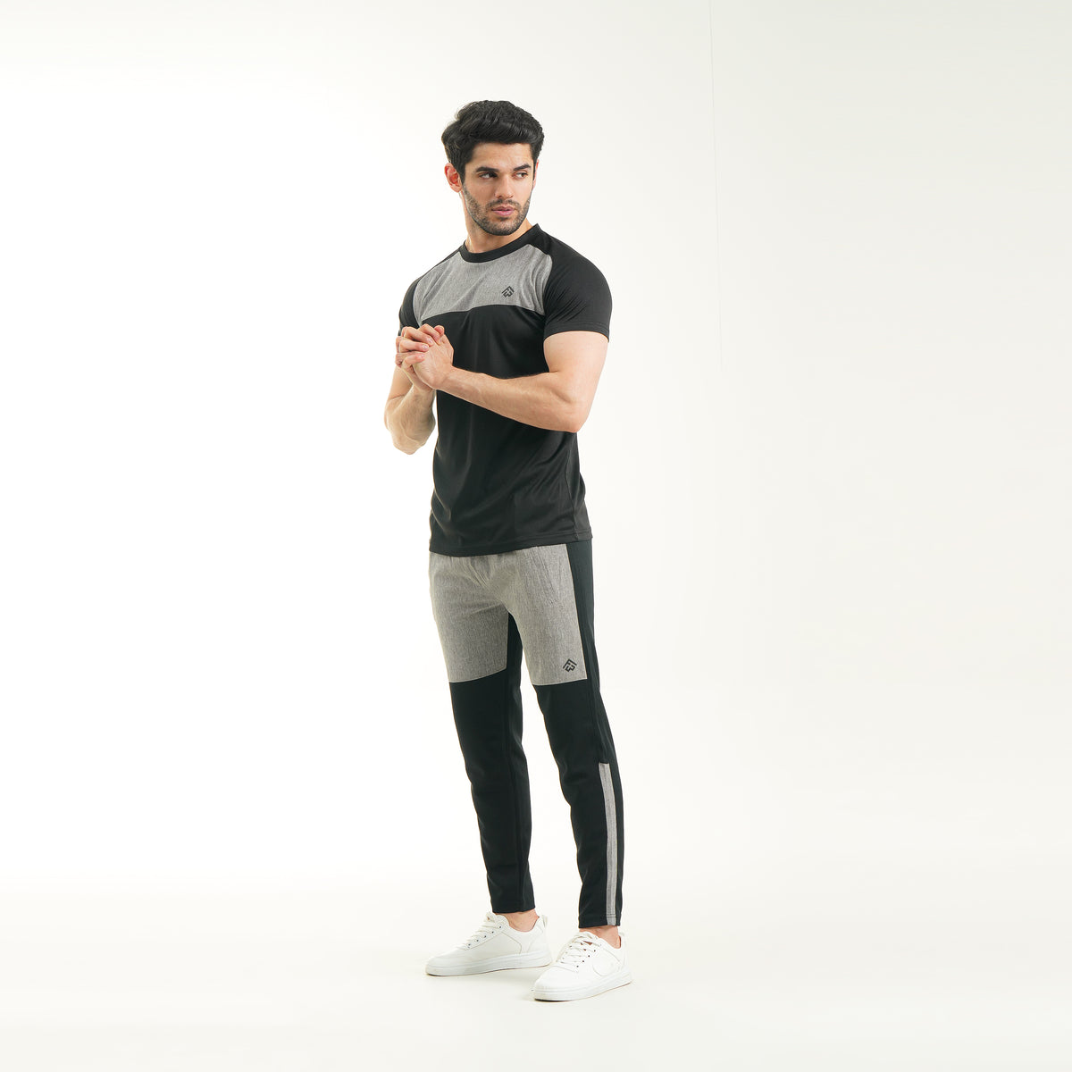 Fibr- Showstopper Set Grey Mélange/Black