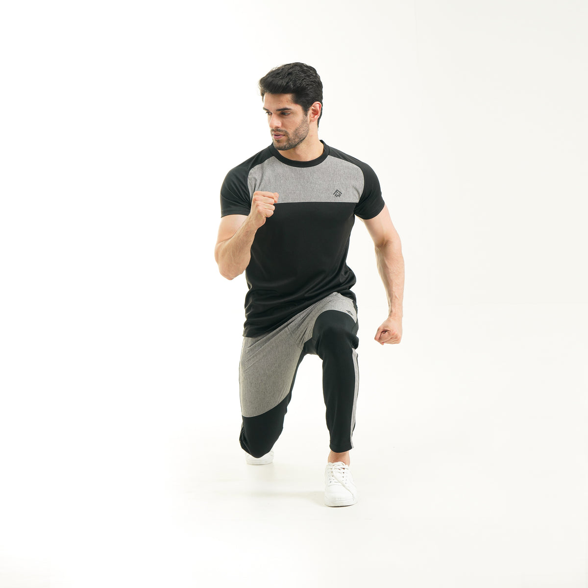 Fibr- Showstopper Set Grey Mélange/Black