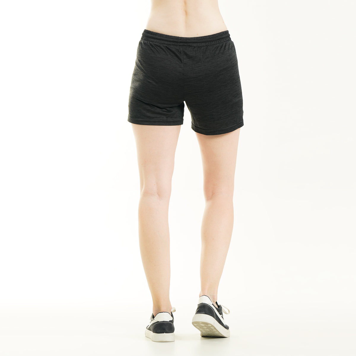Fibr-Loose fit training shorts Black Melange