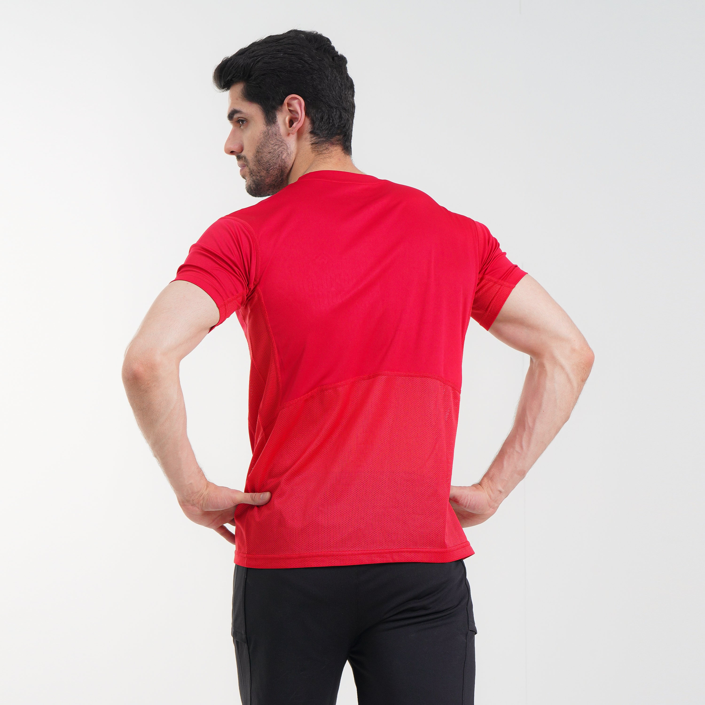 Fibr- Active Mesh T-Shirt Red