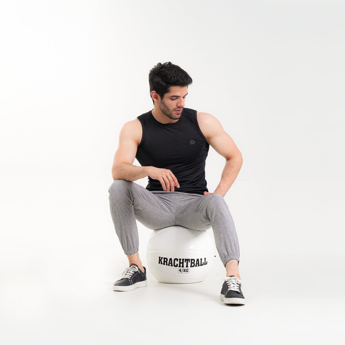 Fibr -Bold Joggers GreyMélange