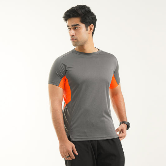 Fibr -Power Tee -  Neon Orange 9951