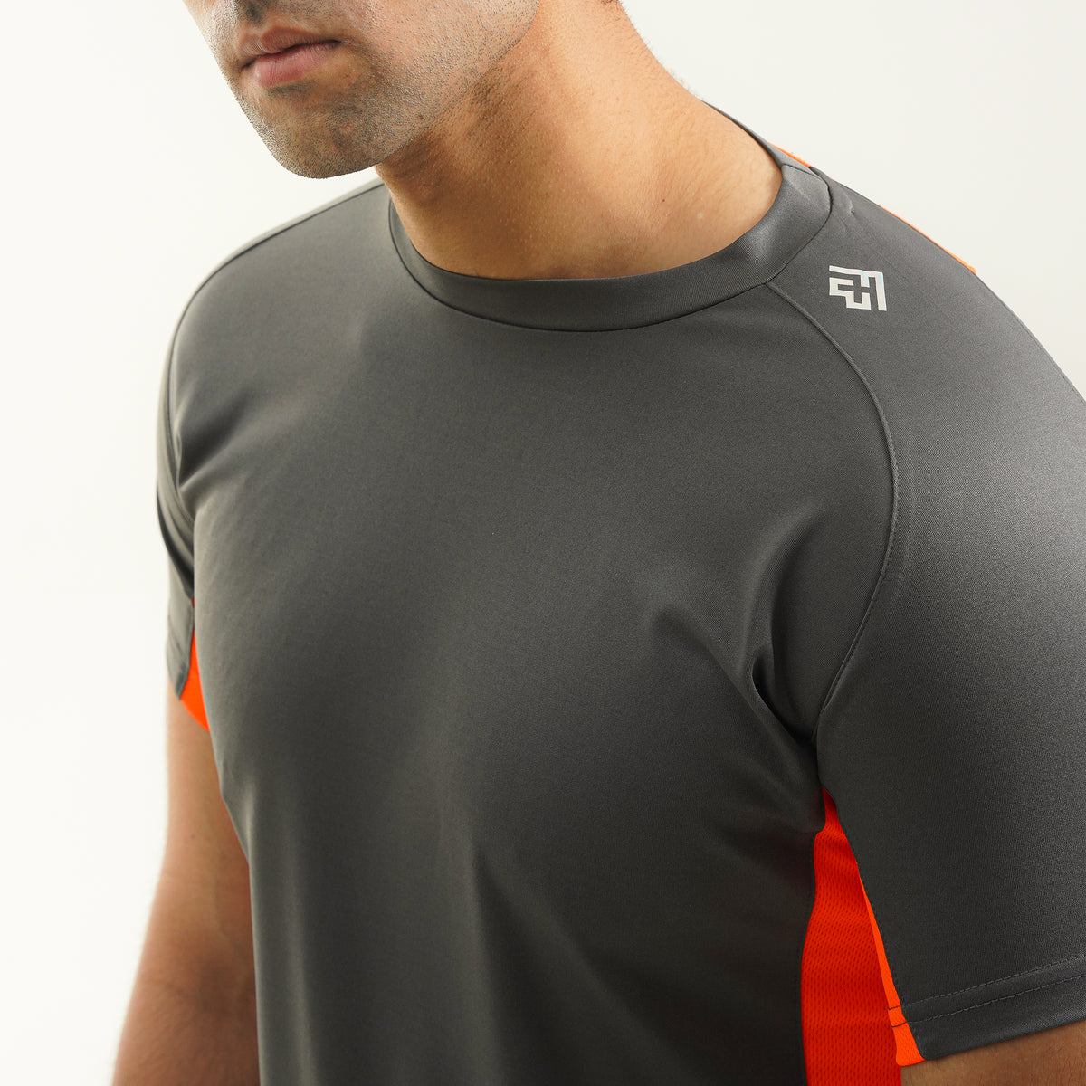 Fibr -Power Tee -  Neon Orange 9951