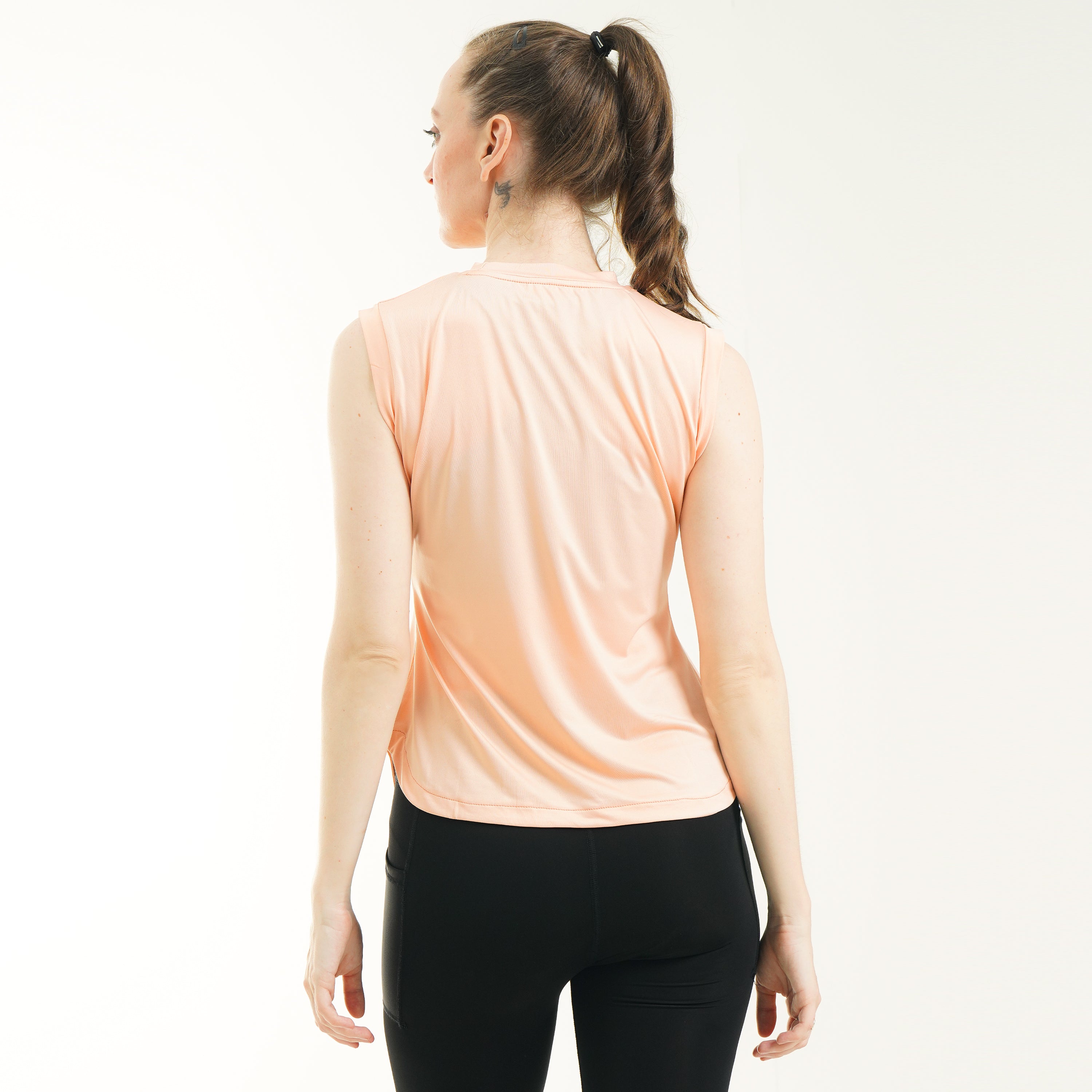 Fibr Comfort Fit Sleeveless Top Crayola peach
