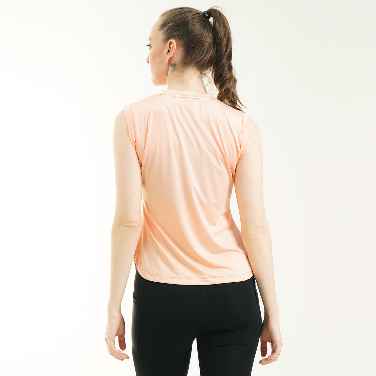 Fibr Comfort Fit Sleeveless Top Crayola peach
