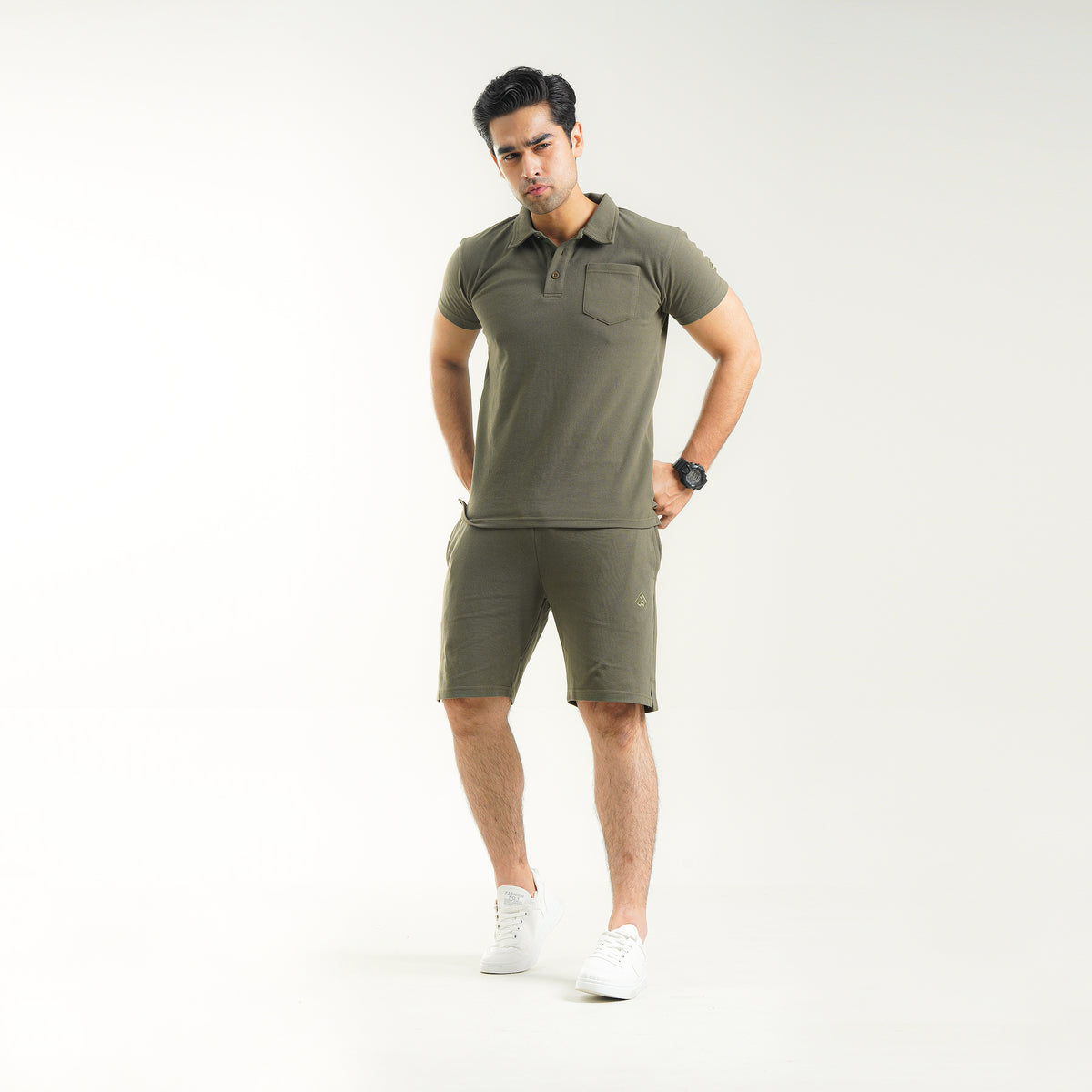 Fibr Day-to-day Set Olive Green