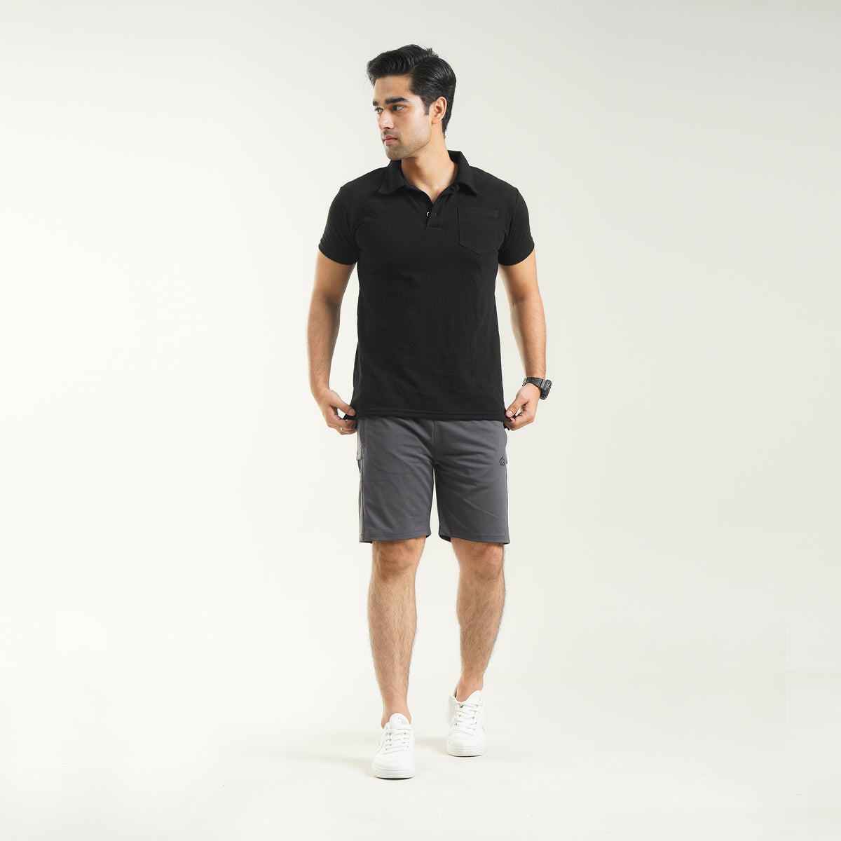 Fibr-Pace Shorts Grey