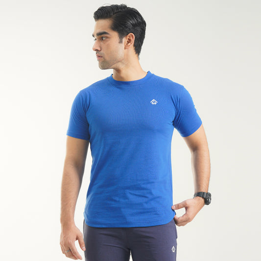 Fibr -Everyday T Shirt - Royal Blue