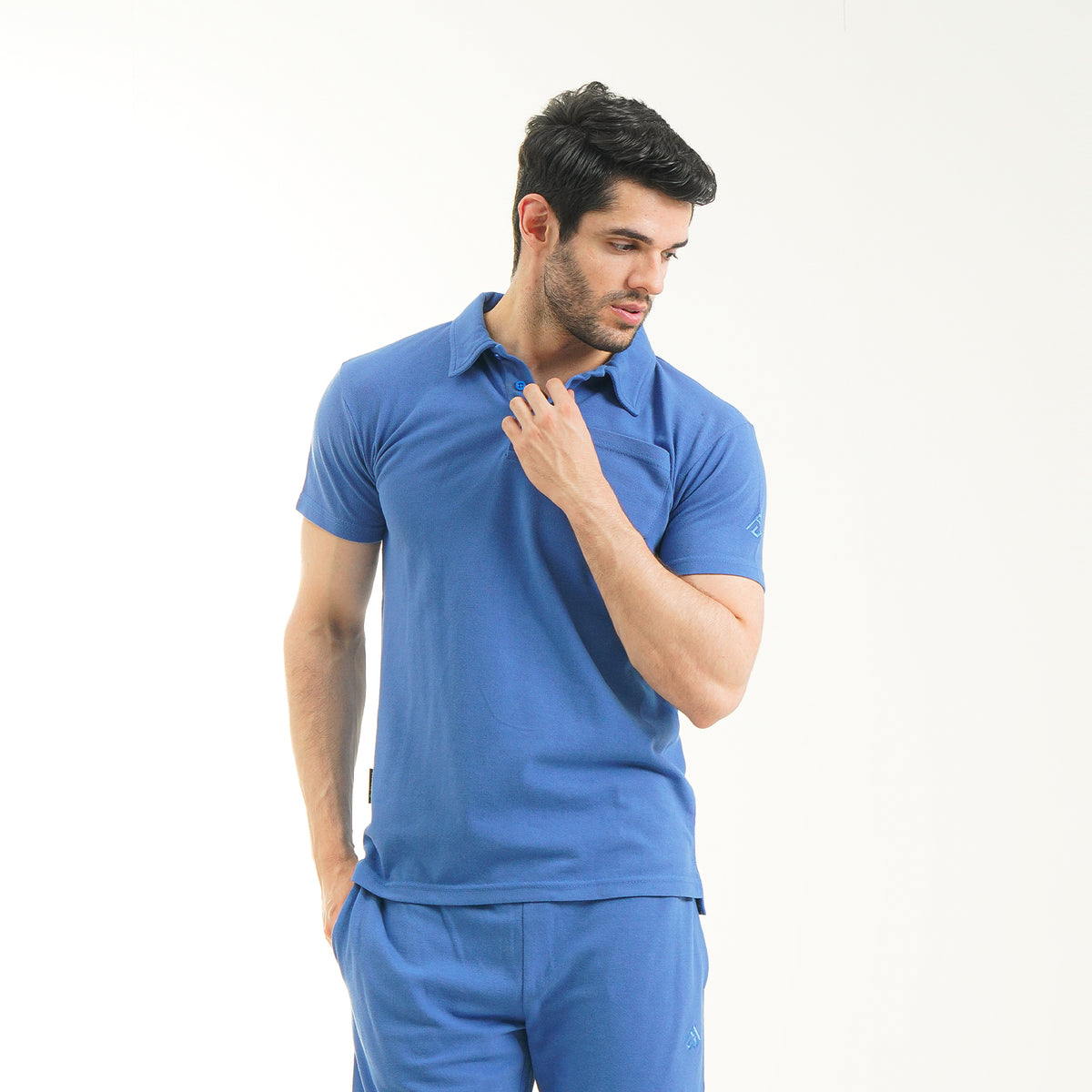 Fibr - Day to day Polo (Jean blue)