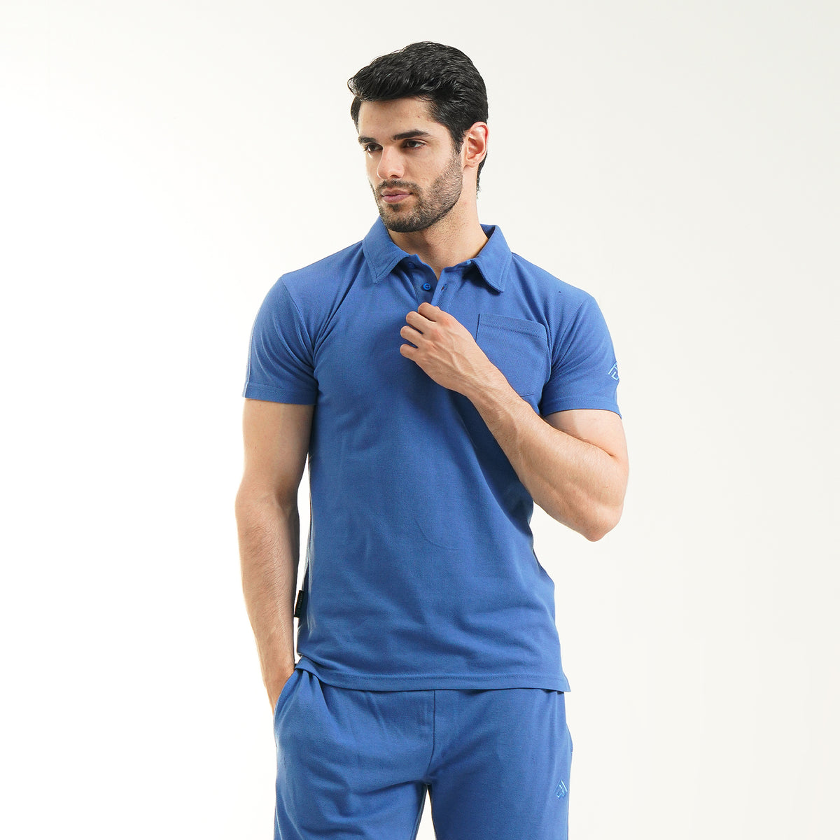 Fibr - Day to day Polo (Jean blue)