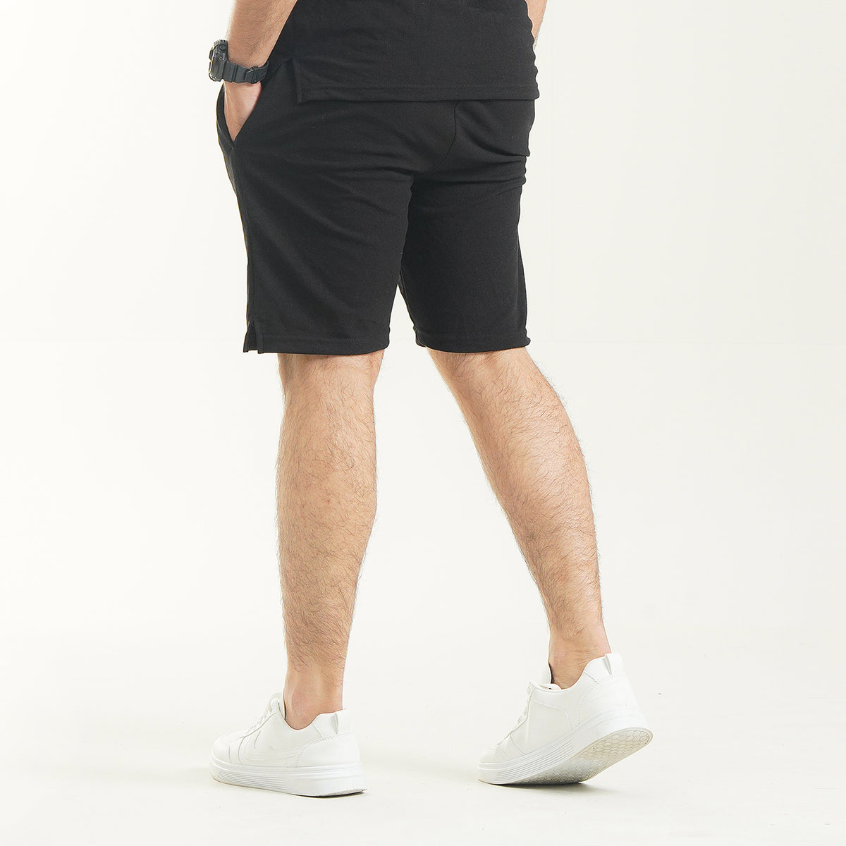 Fibr - Everyday Black Shorts