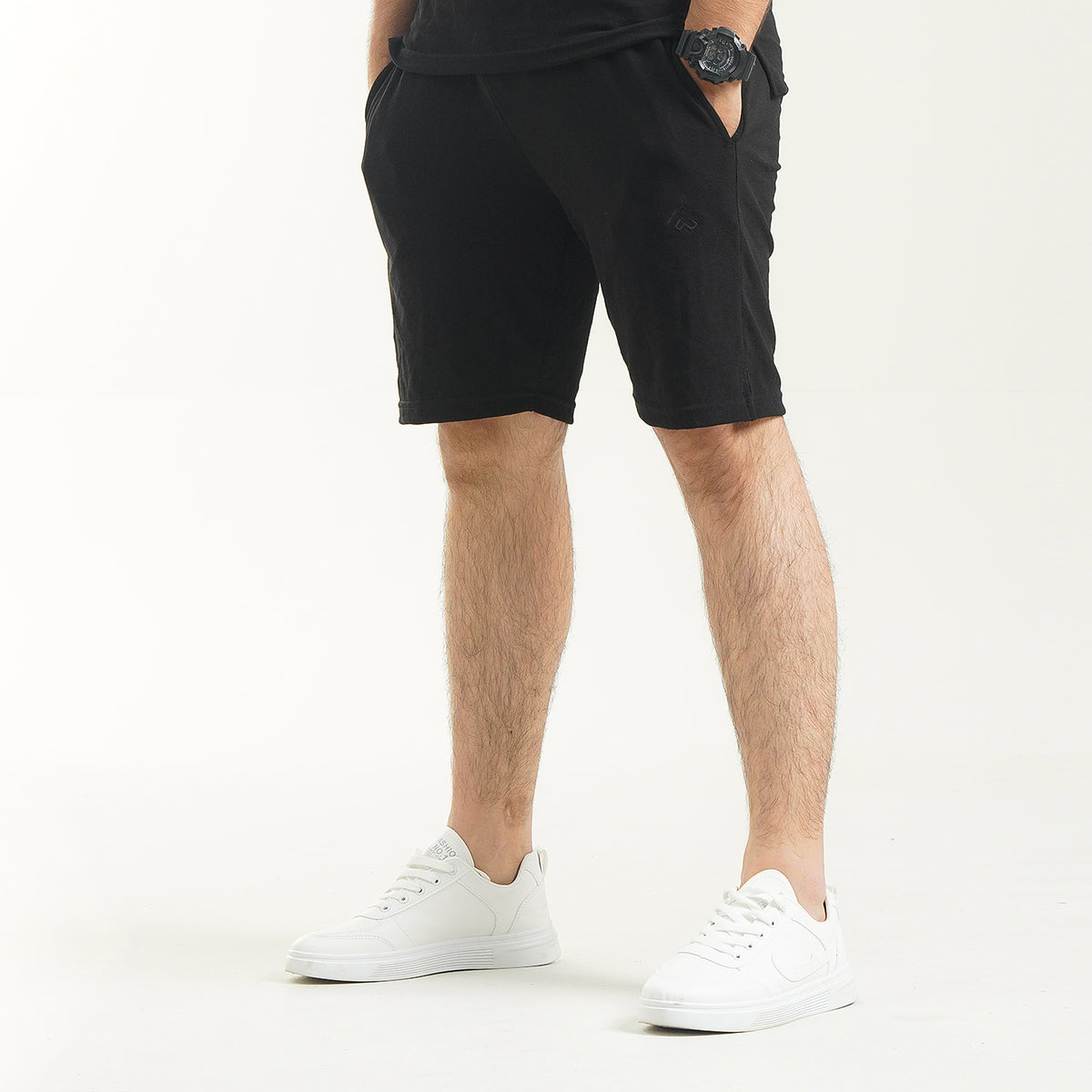 Fibr - Everyday Black Shorts