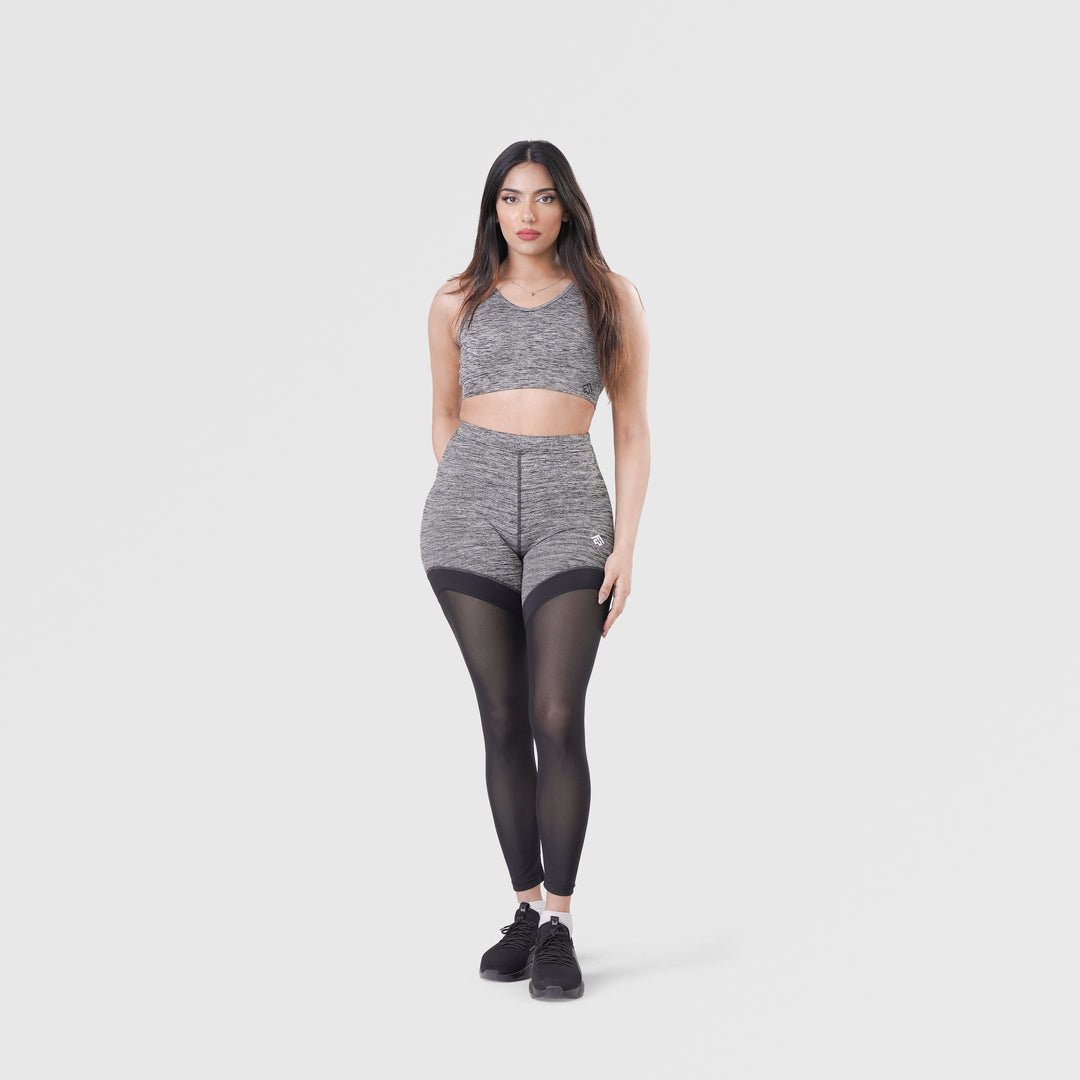 Fibr-Power Leggings ASH MELANGE