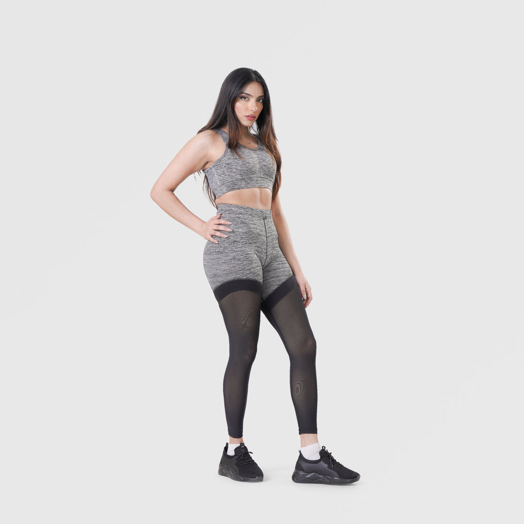 Fibr-Power Leggings ASH MELANGE