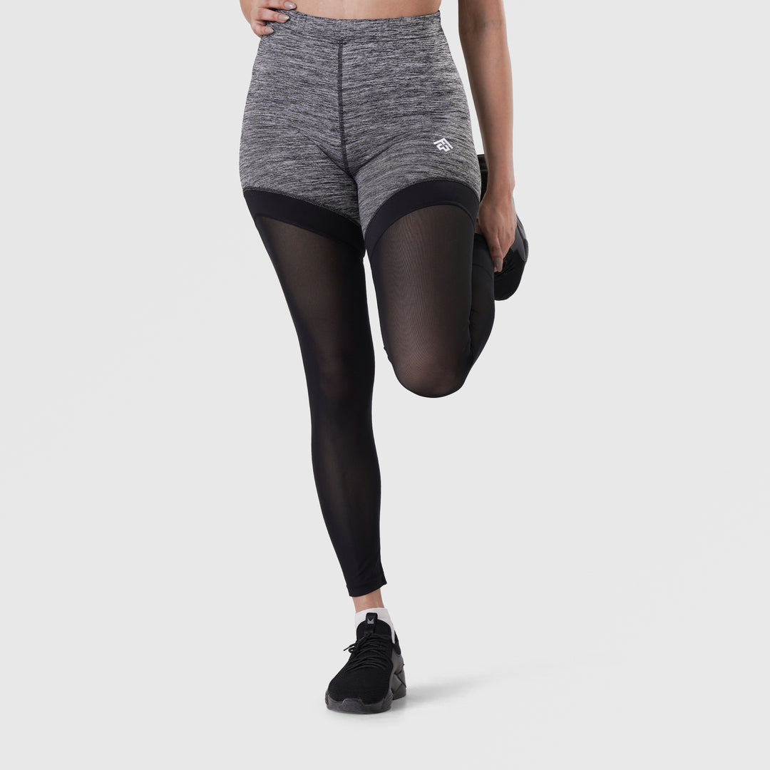 Fibr-Power Leggings ASH MELANGE